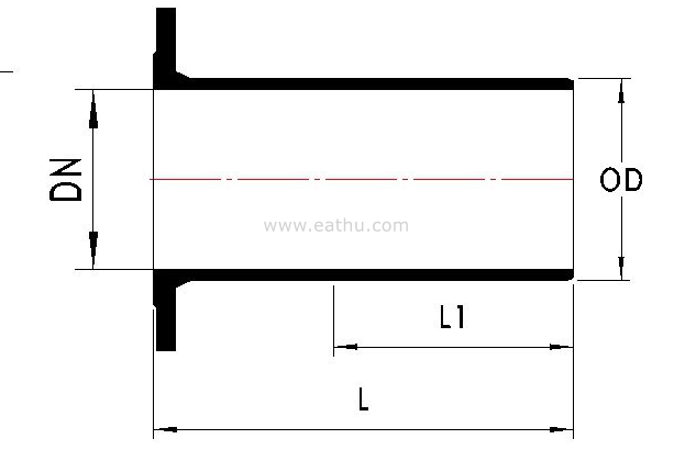 Flanged Spigot dimension
