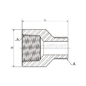 Threaded Adapter dimension