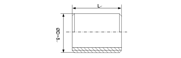 Stainless steel Screwed Parallel Nipple