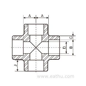 Socket-Weld-Cross-Dimension