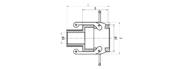 Stainless steel camlock B