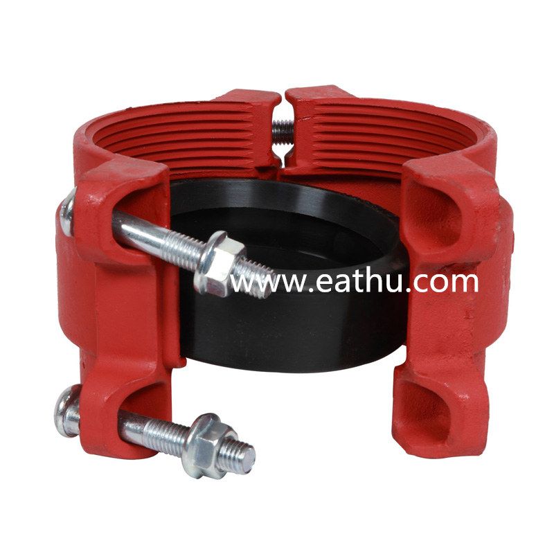 ductile iron grooved 995 couplings used for HDPE pipes