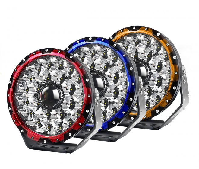6063 Die-cast Aluminum 9Inches Offroad Round Laser Driving Light