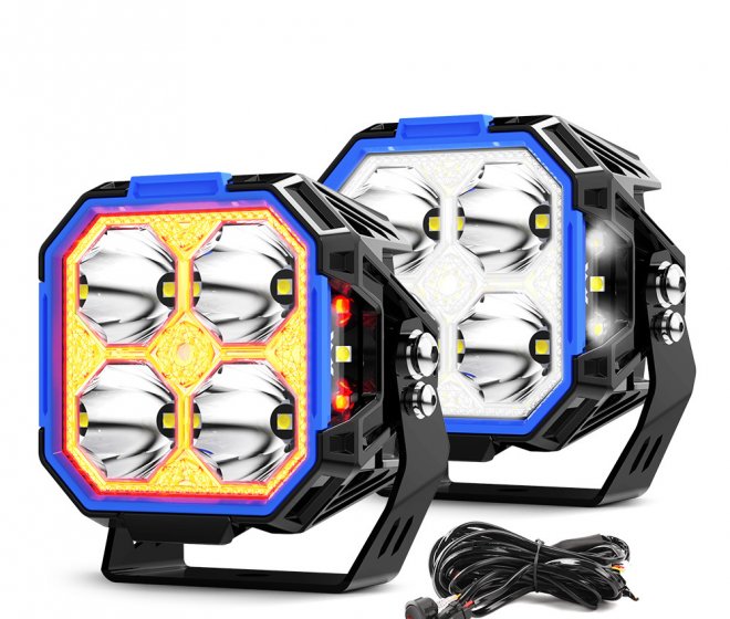 Factory 12v 40w 4x4 Led Work Light Off Road Spot Light Led Side Shooter Fog Lights for Truck