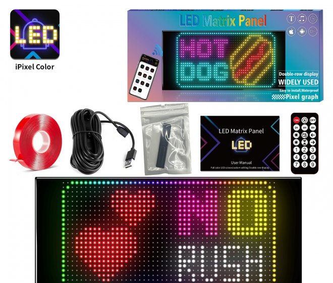 24*48  USB connection 27*12cm IP65 Bluetooth