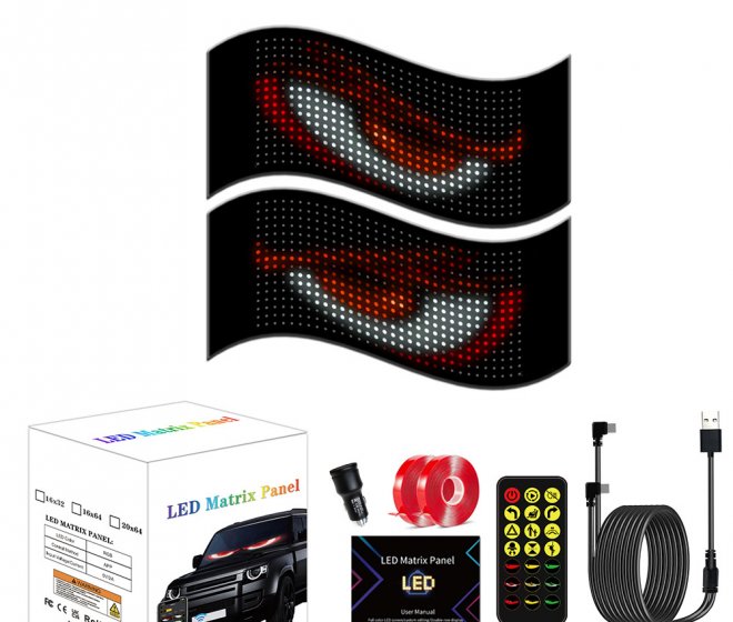 16*32 2 in 1 USB+Cigarette lighter adpater connection