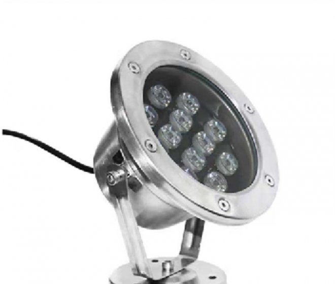 Swimming Pool Light Led Stainless Steel Underwater Light Colorful Underwater Light