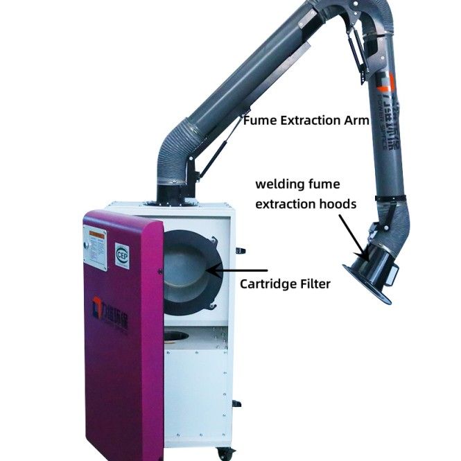 units of portable weld fume extractor