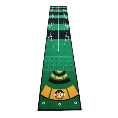Golf Practice Hitting Mat Skill Putting Green Cartoon Golf Putting Mat For Indoor And Outdoor Batting Practice