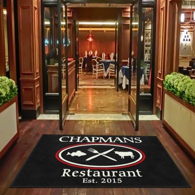 定制饭店咖啡店披萨店logo毯门垫