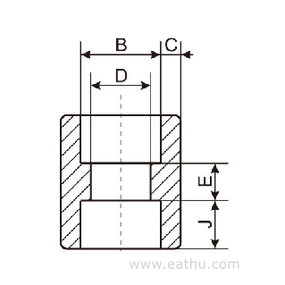 Socket-Weld-Coupling-Dimension