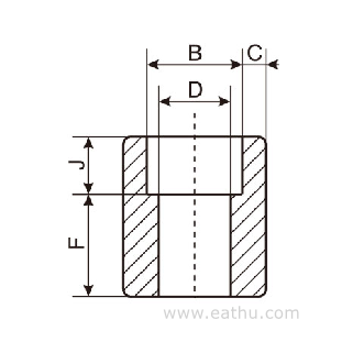 Socket-Weld-Half-Coupling-Dimension