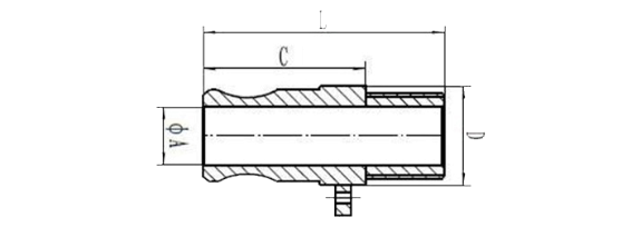 Stainless steel camlock F
