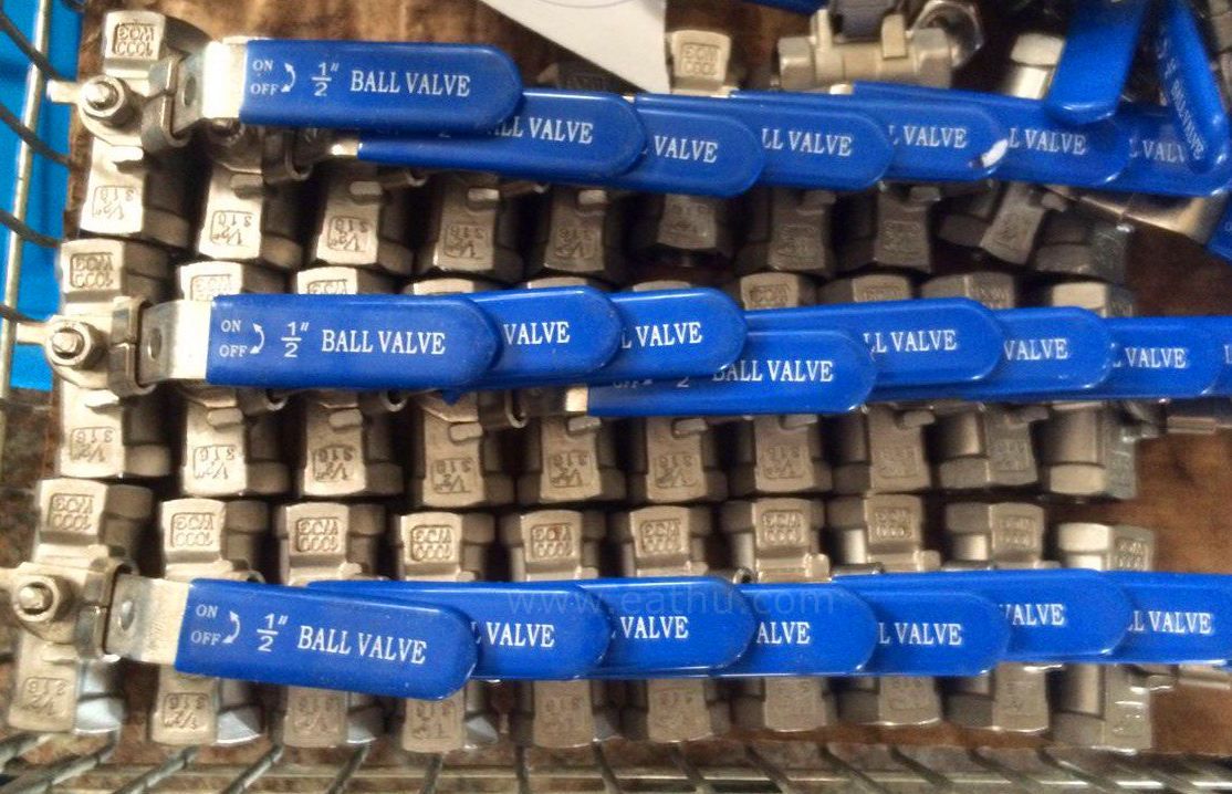 1pcs Stainless Steel Threaded NPT Ball Valve