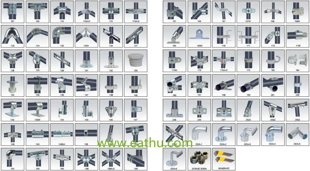 Malleable-Iron-Pipe-KeeClamp-Fitting