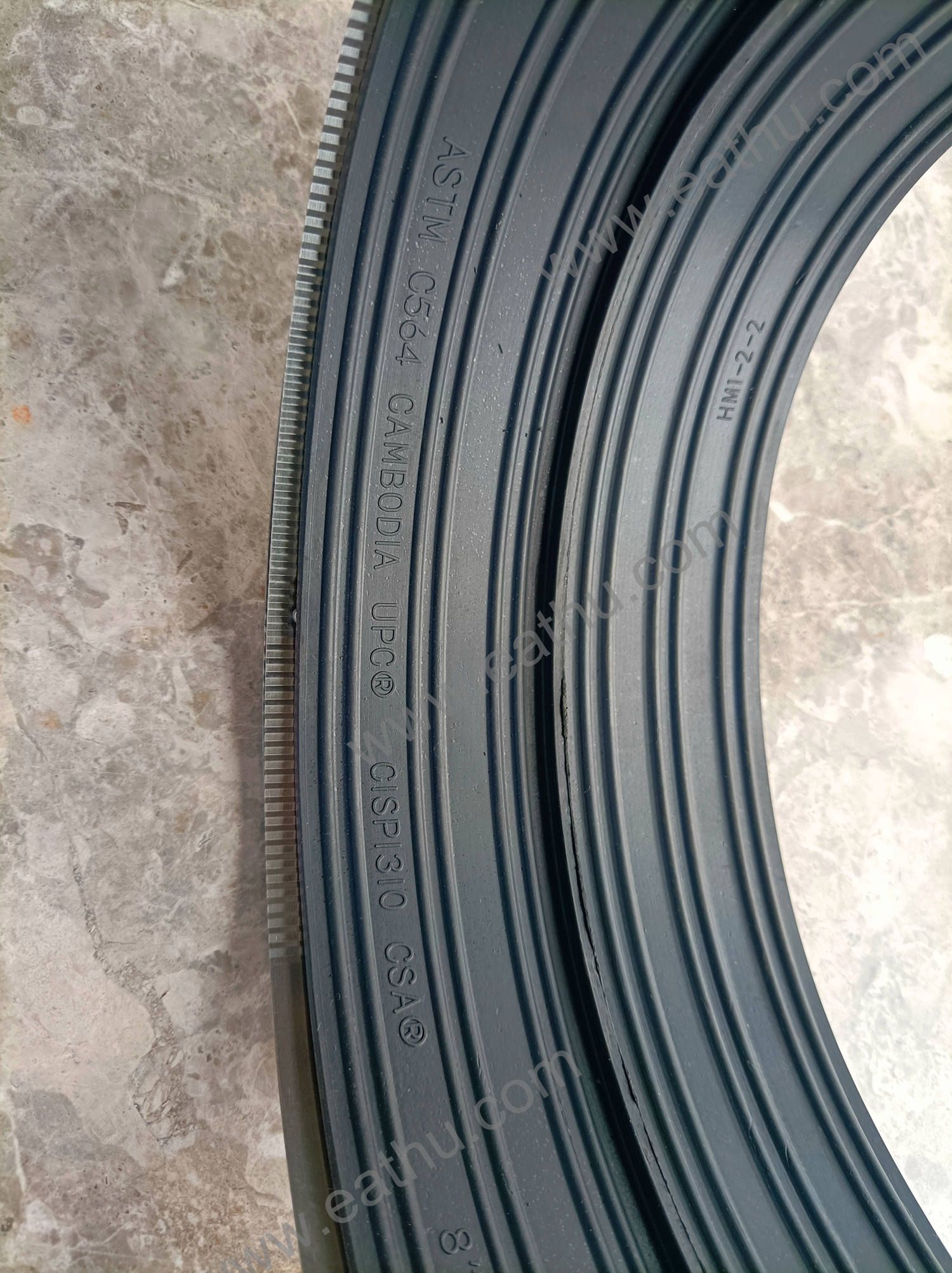 Detailed description of different valve sealing materials