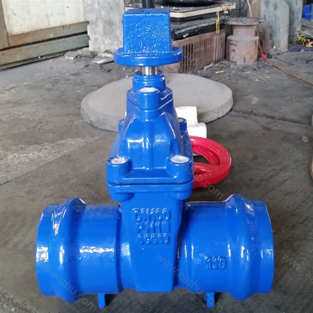 Eathu F5 gate valve for PVC pipeline