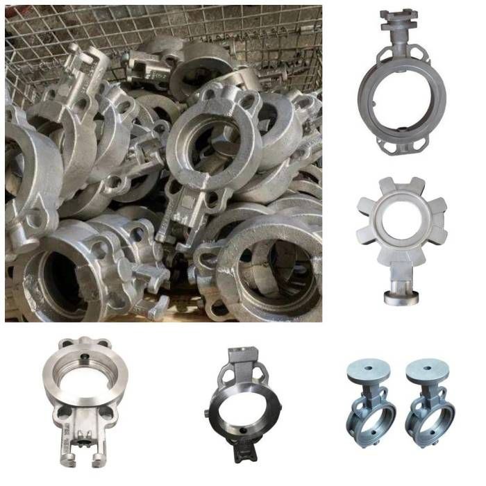 OEM-cast-steel-butterfly-valve-body