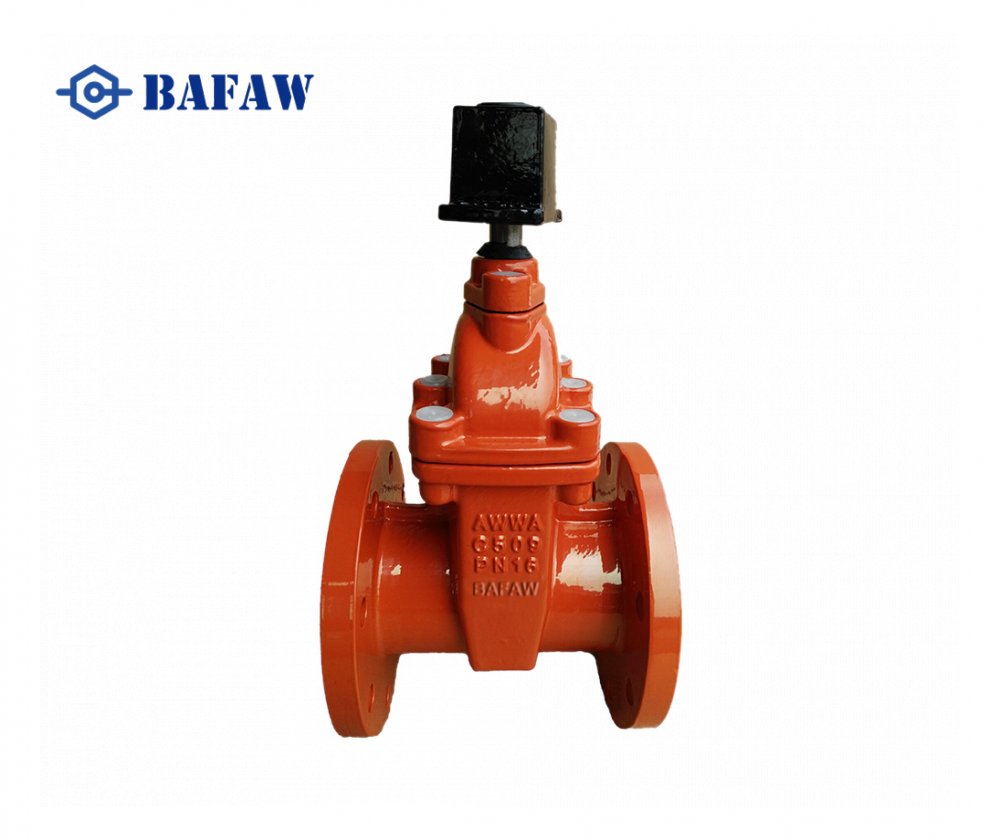 C509 AWWA C515 Cast iron Gate Valve