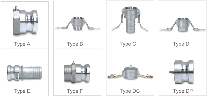 Stainless Steel Cam Groove Coupling & Quick Coupling Stainless Steel Cam Groove Coupling & Quick Coupling type