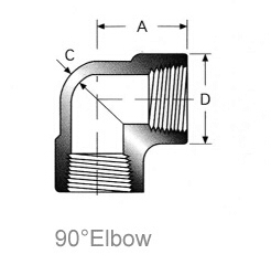90 Elbow 90 Degree Elbow