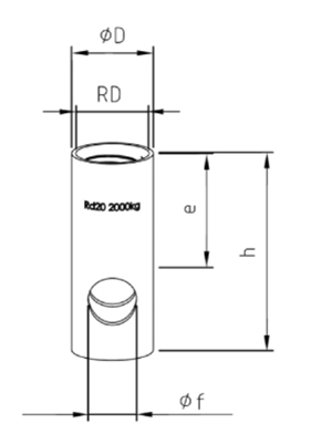 Lifting Socket Lifting Socket Dimensions
