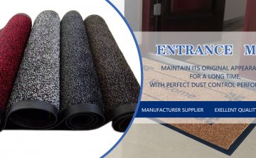 New product recommendations-Industrially machine washing dirt-protective carpet mat