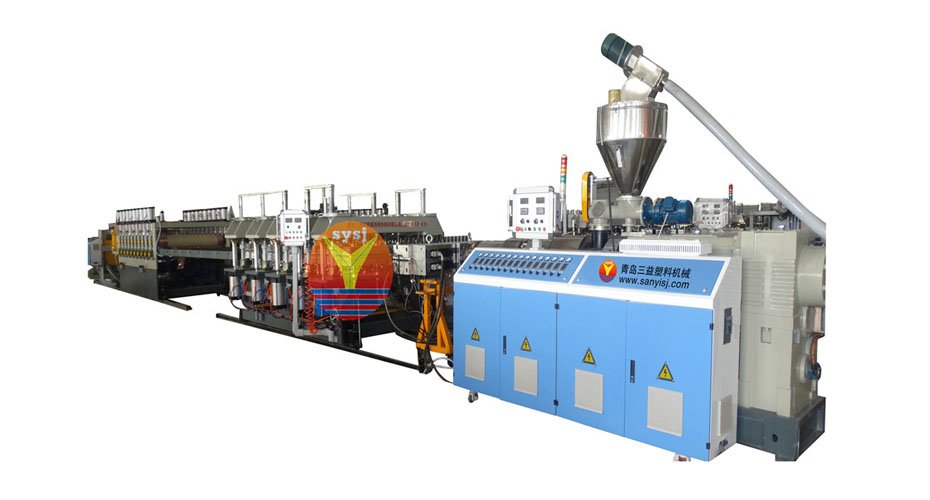 PVC construction template machine