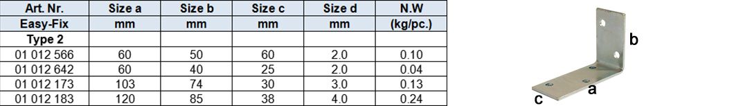 Angle Brackets Timber Connector(Holzverbinder), pre-galvanized or electric yellow or white zinc plated2