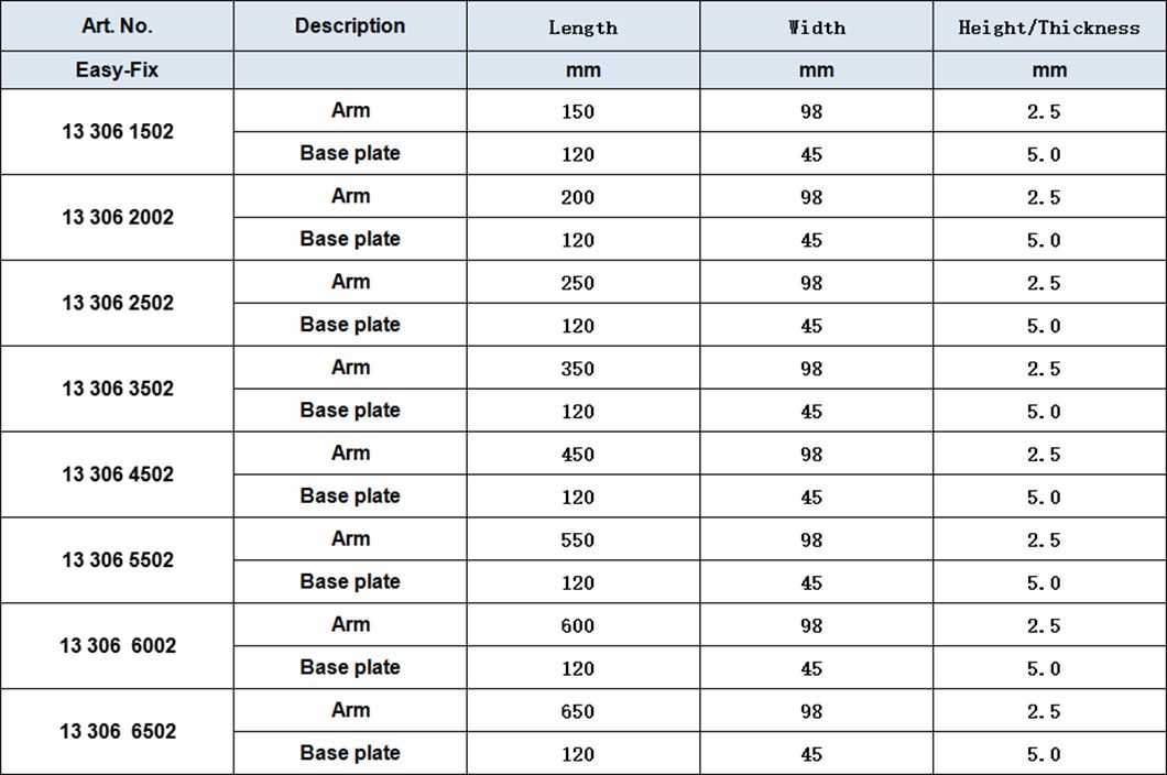 41x21 Slotted Strut Console, HDG