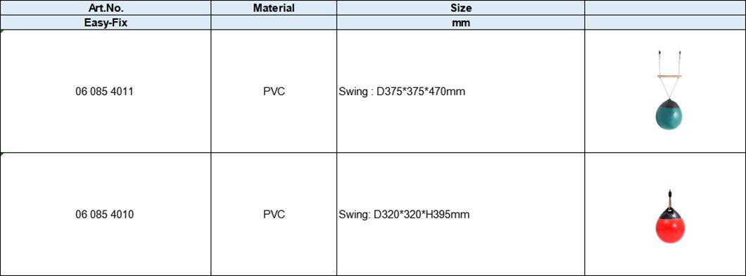 PVC Ball Swing
