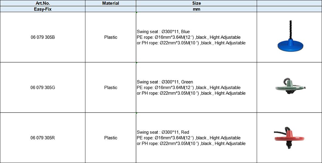 Tree Swing with Leg Protector
