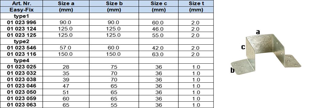 Beam Shoes Timber Connector(Holzverbinder), pre-galvanized or electric yellow or white zinc plated 更新后
