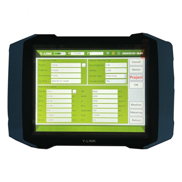 Pda Pile Driving Analyzer Test Equipment