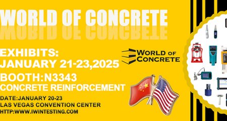 WINTESTING EQUIPMENT to Showcase Cutting-Edge Civil Engineering Testing Equipment at WORLD OF CONCRETE 2025