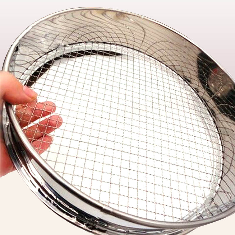  3Mm Metal Stainless Garden Steel Mesh Sieves