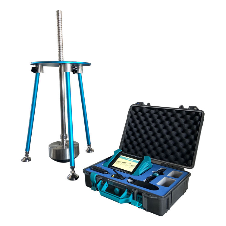 Falling Ball Rebound Modulus Plate Soil Parameter Tester