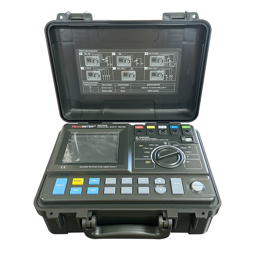 Digital Earth Leakage Resistance Tester