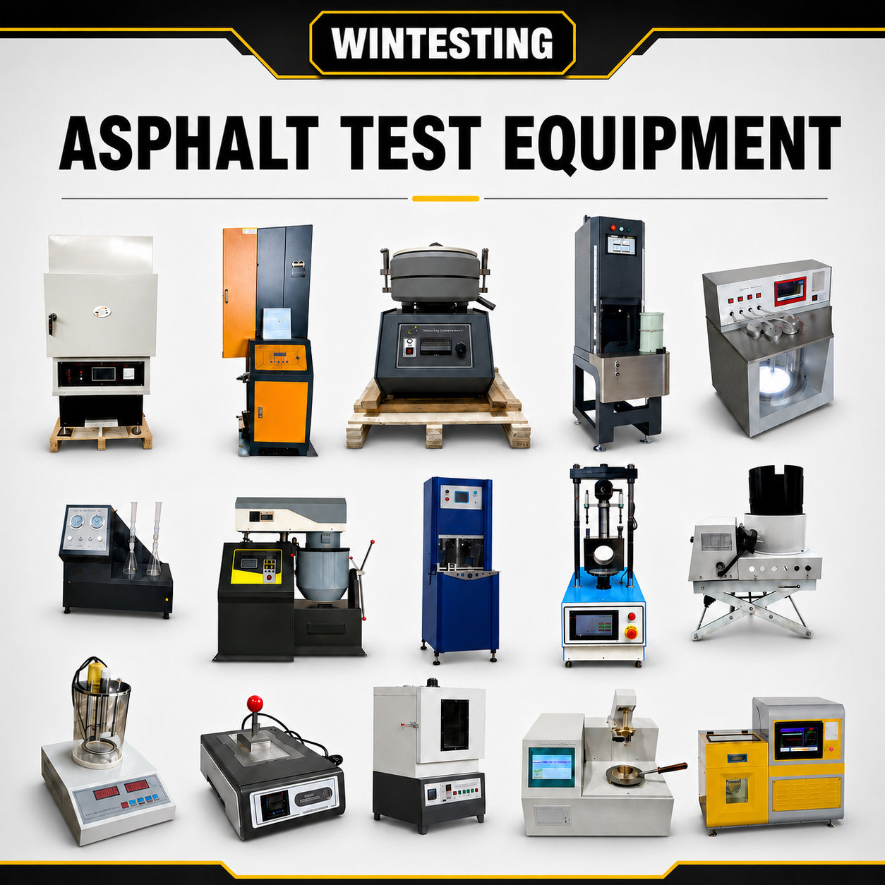 Asphalt and Bitumen Testing Equipment for Pavement Laboratories