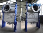 Corrosion-resistant all-welded heat exchanger