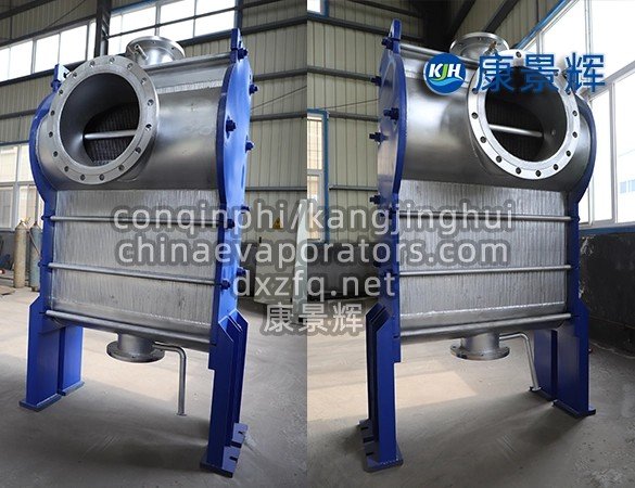 Corrosion-resistant all-welded heat exchanger