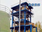 Tubular falling film evaporator in chemical plant
