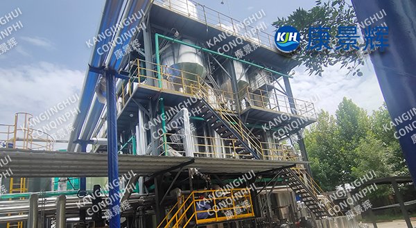 250t/d rubber additive CBC water three-effect evaporation and crystallization system