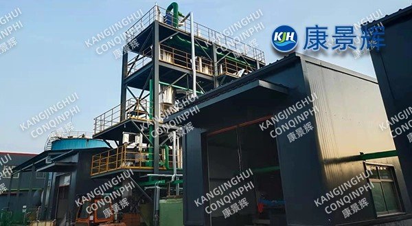 100m³/d desulfurization wastewater triple-effect evaporator