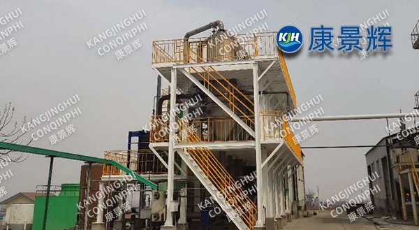 10t/h sodium chloride triple-effect evaporator for rubber additives