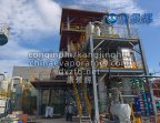 MVR unit for ammonia wastewater treatment