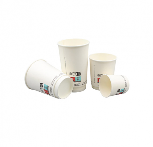 Double layer hollow paper cup