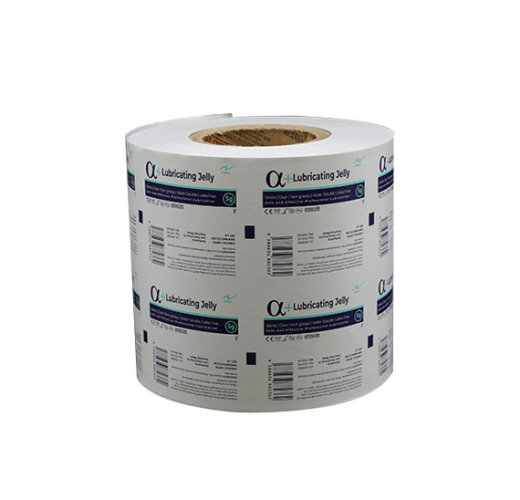 Lubricant packaging film roll