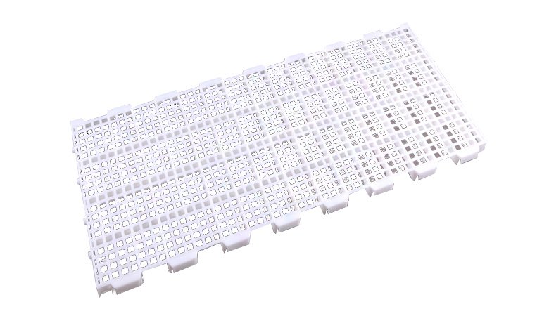 Suelo de listones de 16x16 de 2 kg de tamaño de agujero