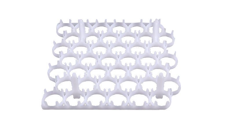 42 bandejas de huevos